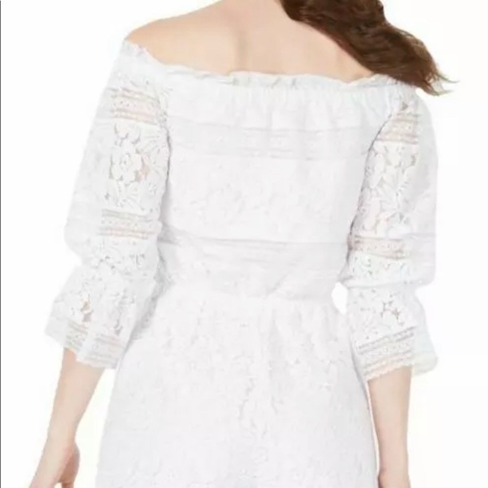 GUESS off the shoulder romper - Picture 3 of 4